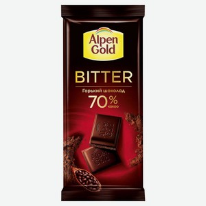 Шоколад Alpen Gold горький, 80 г