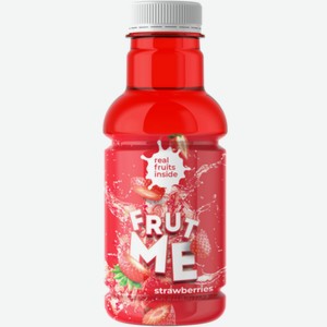 Напиток Frut Me Клубника безалкогольный негазированный, 330мл