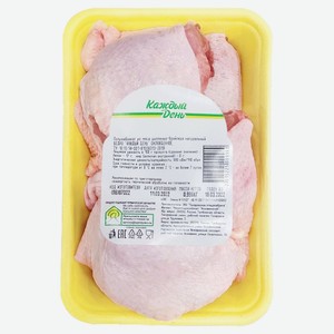 Бедро из мяса цыпленка-бройлера «Каждый день» охлажденное,, цена за 1 кг