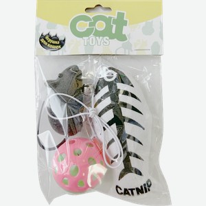 Набор игрушек для кошек Мышка
