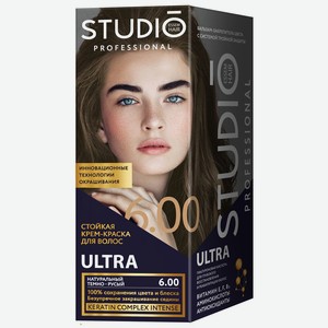 Краска д/волос Studio Professional 6.00 Натуральный темно-русый