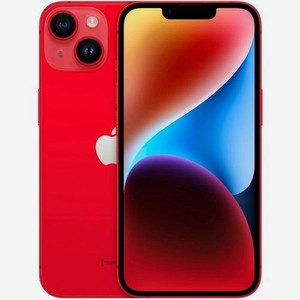 Смартфон Apple iPhone 14 128Gb, A2884, красный