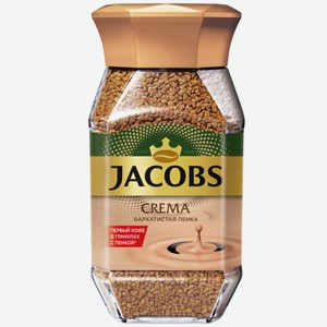 Кофе Jacobs Crema растворимый, 95г Россия