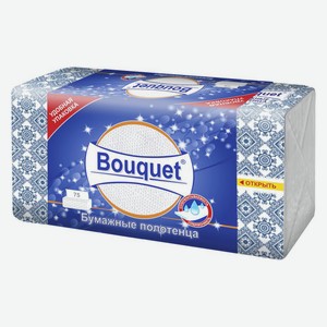 Бумажные полотенца Bouquet 2 слоя, 23 x 21.5см Россия