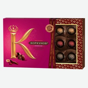Набор конфет «А.Коркунов» из темного шоколада, 165 г