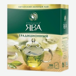 Чай зеленый Принцесса Ява Традиционный 25пак