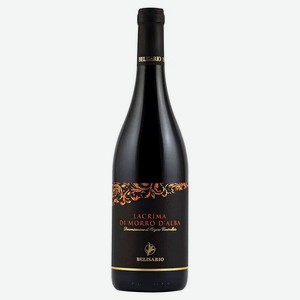 Вино Belisario Lacrima красное сухое Италия, 0,75 л