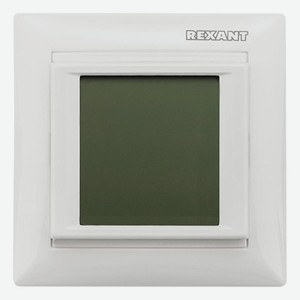 Терморегулятор для теплого пола Rexant RX-421H White
