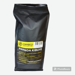 Кофе  Руанда Кибуе  в зернах мягк/уп 1000г Замбези