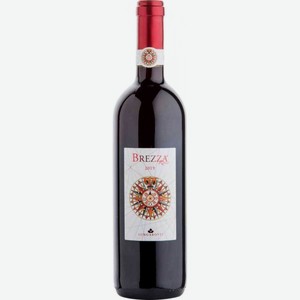 Вино Brezza Roso красное полусухое 13,5 % алк., Италия, 0,75 л