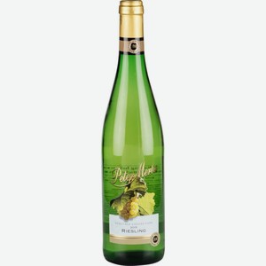 Вино Peter Mertes Riesling белое полусухое 11 % алк., Германия, 0,75 л