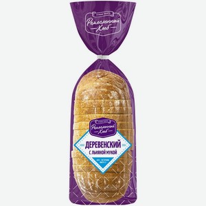 Хлеб  Деревенский  ржано-пшенич. нарез. 350г, Ремесленный Хлеб