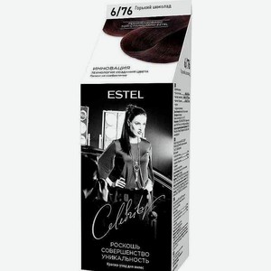 Краска-уход для волос Estel Celebrity 6/76 Горький шоколад, без аммиака, 140 мл