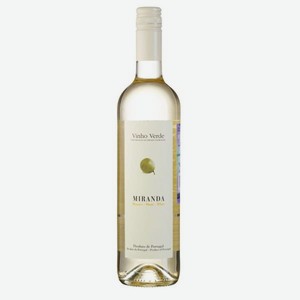 Вино МИРАНДА DOC VINHO VERDE Белое Полусухое 0.75л