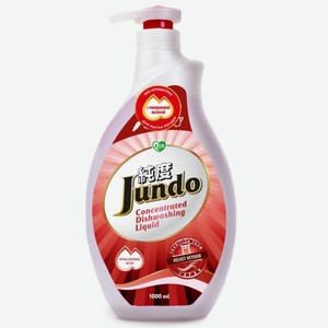 Концентрированный гель для мытья посуды JUNDO Эко, с гиалуроновой кислотой, 1 л Velvet Vetiver (4903720020333)