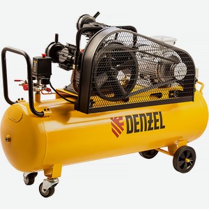 Воздушный компрессор Denzel BCW3000-T/100, 3,0 кВт, 100 л, 520 л/мин (58118)
