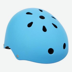 Шлем защитный ONLYTOP без регулировки, 55 см, синий (9326644)