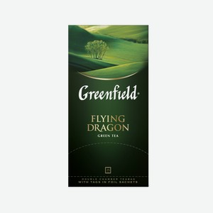 Чай Greenfield Flying Dragon зеленый (2г х 25 пак), 50г Россия