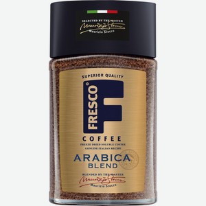 Кофе растворимый FRESCO Arabica Blend натур. сублимированный ст/б, Россия, 190 г