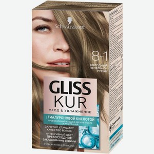 Краска для волос Gliss Kur тон 8-1 холодный пепельно-русый 165мл