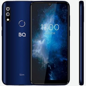 Смартфон BQ Slim 2/16Gb, 6061L, темно-синий
