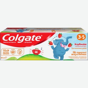Зубная паста COLGATE Kids 3-5 фтор, Китай, 60 мл