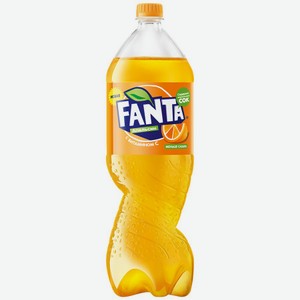Напиток газированный Fanta Апельсин, 2 л, пластиковая бутылка