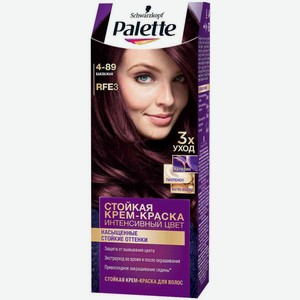Крем-краска для волос Палетт Интенсивный цвет RFE3 Баклажан, 110 мл