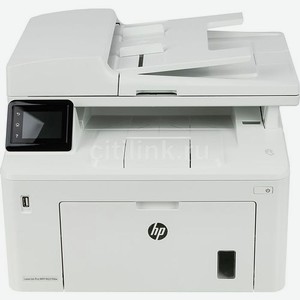 МФУ лазерный HP LaserJet Pro M227fdw черно-белая печать, A4, цвет белый [g3q75a]