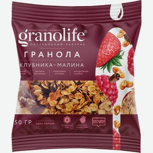 Гранола Granolife Клубника-Малина 50г