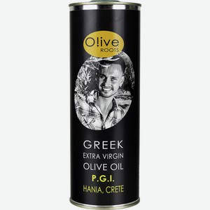 Масло оливковое O!IVE ROOTSО нерафинированное E.V.Hania Crete 0,5л
