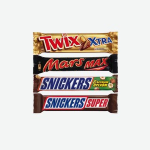 Шоколадный Батончик Mars/twix/snickers В Ассортименте 82г