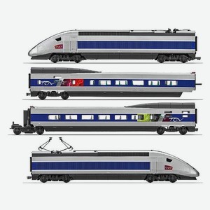 Железная дорога, поезд Mehano TGV POS T103