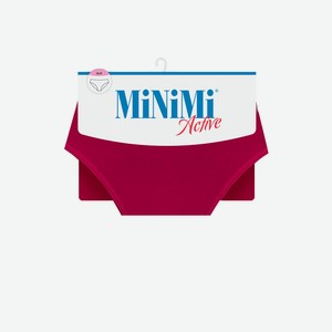 Трусы женские MINIMI MA221 Slip - Rubino, Без дизайна, 48