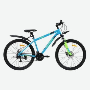 Велосипед Прогресс Onne Pro MD RUS 27,5 , синий неон (7642792)