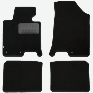 Коврики в салон KLEVER Standard для Hyundai i40 АКПП, 2012-, седан, текстиль, 4 шт (KVR02204701210kh)