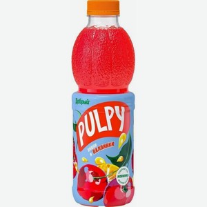 Напиток Добрый Pulpy сокосодержащий яблоко-черноплодная рябина-вишня 0.9л