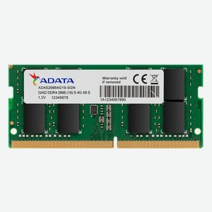 Оперативная память ADATA Premier 4GB (AD4S26664G19-SGN)