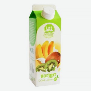 Йогурт 0,45кг 2,5% пюр/п Киви-банан БЗ