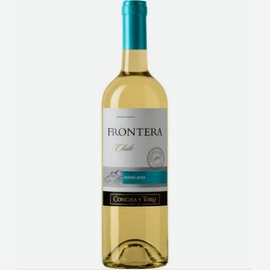 Вино ФРОНТЕРА Москато белое сл 8.5% ст/б 0.75л