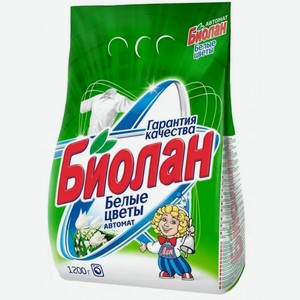 СМС Биолан авт. 1,2кг Белые цветы/7шт упак!!