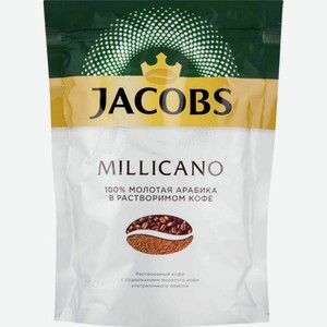 Кофе растворимый с добавлением молотого Jacobs Millicano, 200 г