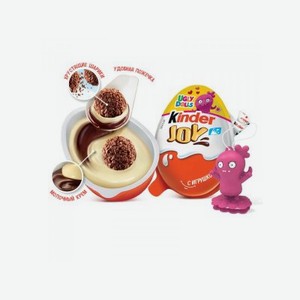 Яйцо шоколадное Kinder Joy с игрушкой для девочек 20 г