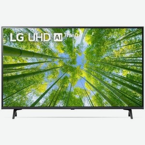 43  Телевизор LG 43UQ80006LB.ADKG, 4K Ultra HD, металлический серый, СМАРТ ТВ, WebOS