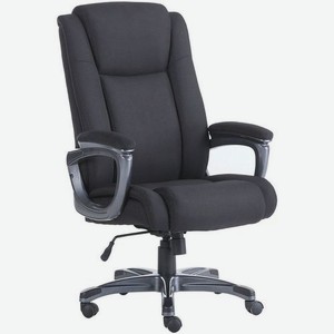 Кресло BRABIX Solid HD-005, на колесиках, ткань, черный [531822]