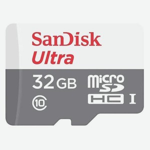 Карта памяти SanDisk Ultra microsdhc 32GB Class 10 UHS-I U1 100/10MB/s