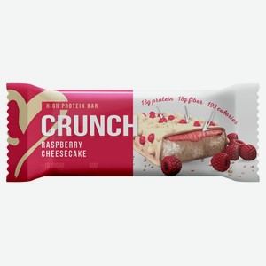 Батончик протеиновый BootyBar Crunch со вкусом малиновый чизкейк, 60 г