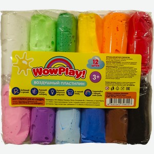 Воздушный пластилин Wow Play Toys 12шт*10г