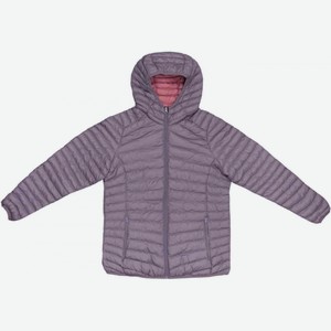 Куртка женская двусторонняя с капюшоном цвет: пыльно-сиреневый + кораллово-розовый размер: XS-2XL в ассортименте