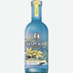 Настойка горькая Царская Original Vanila 38 % алк., Россия, 0,5 л